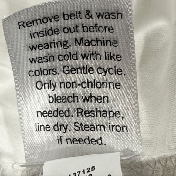 LC Lauren Conrad striped sleeveless fake wrap plus size dress with belt size 3X - Picture 13 of 15